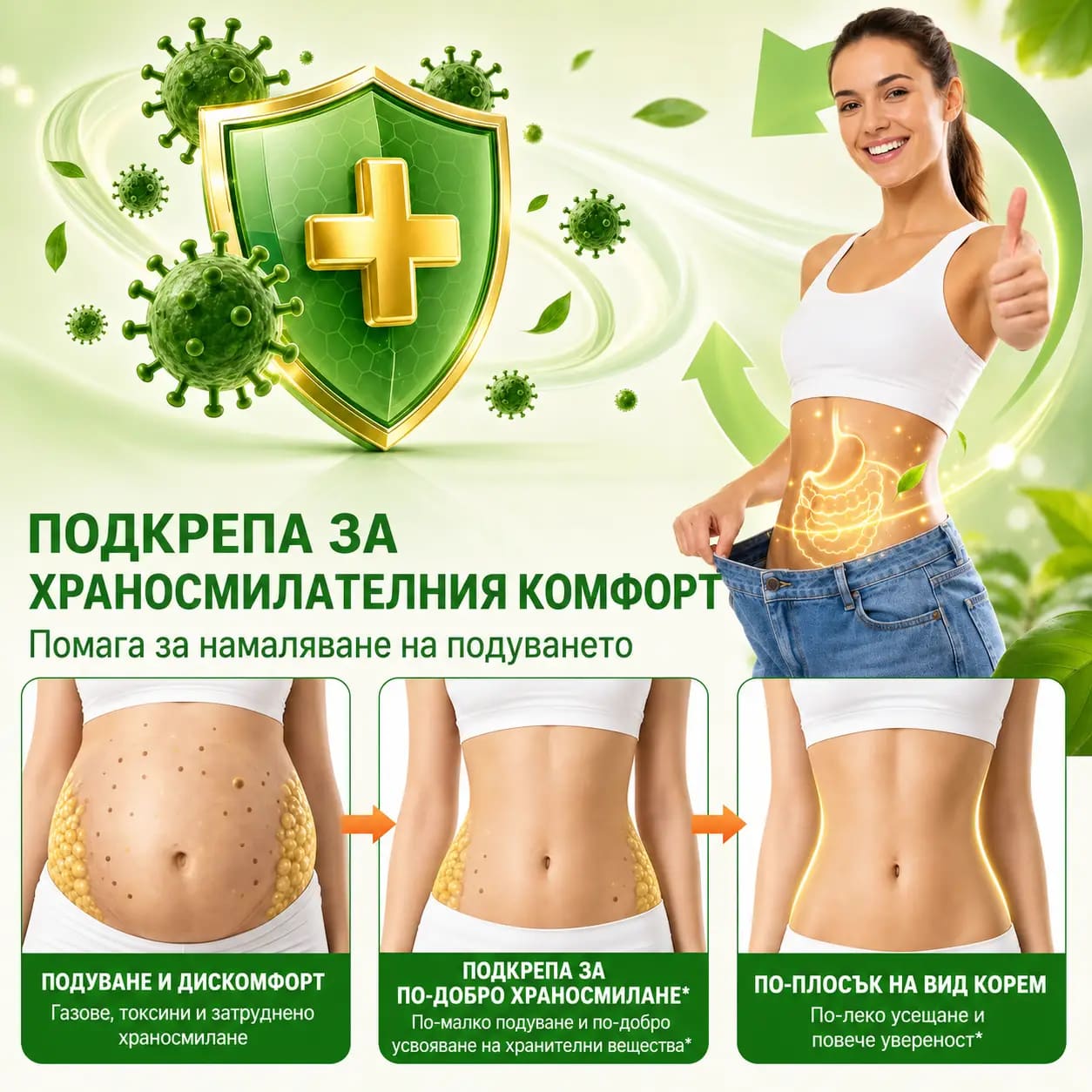 Резултат от редовна употреба на Moringa — преди и след